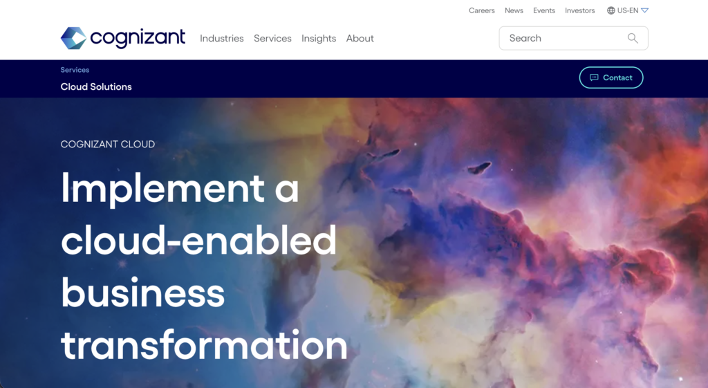 Cognizant, one of the top cloud migration provider